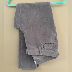 Old Navy Light Gray Corduroy Pants
